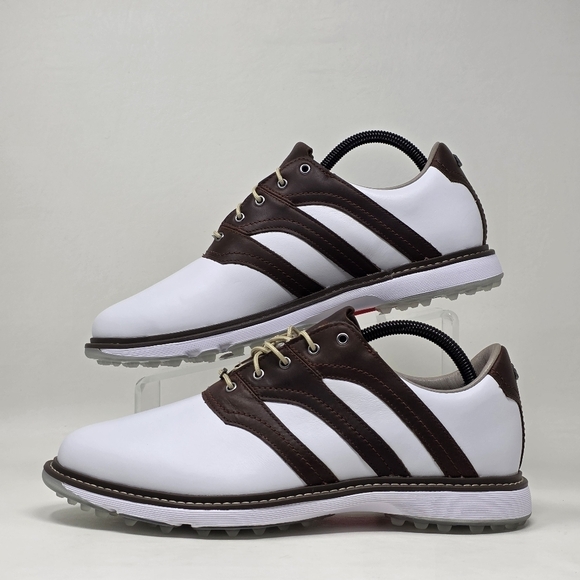 Adidas‎ MC Z-Traxion Unisex White Brown Golf Shoes IG0910 Men Size 9 Wnms 10 New main image 11